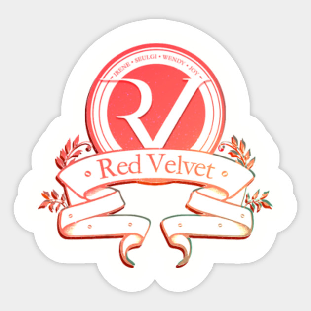 Red Velvet kpop - Logo Red Velvet - Sticker | TeePublic